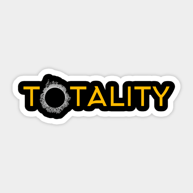 Path of Totality - Total Solar Eclipse Experience Sticker by Science_is_Fun